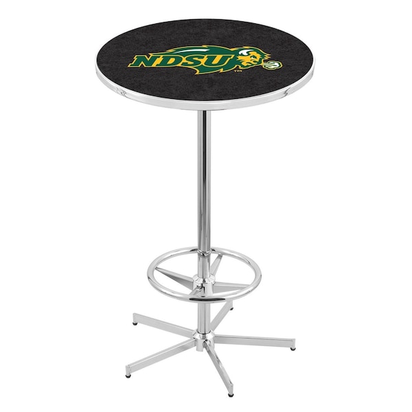 42" Chrome North Dakota State Pub Table
